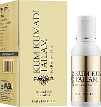 Rejuvenating Face Oil 'Kumkumadi' - Vasu Kumkumadi Tailam Oil — photo N5