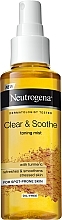 Fragrances, Perfumes, Cosmetics Refreshing Face Mist - Neutrogena Clear & Soothe Toning Mist