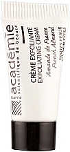 Fragrances, Perfumes, Cosmetics Exfoliating Cream "French Almonds" - Academie Creme exfoliante (mini size) 