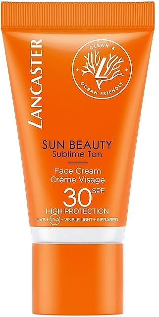 Face Sunscreen - Lancaster Sun Beauty SPF30 (sample) — photo N1