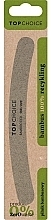 Bamboo Nail File, curved, 150/220, 78262 - Top Choice — photo N2