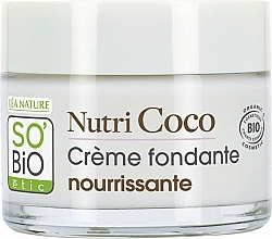 Face Cream for Dry Skin - So'Bio Etic Nutri Coco Nourishing Moisture Cream — photo N1