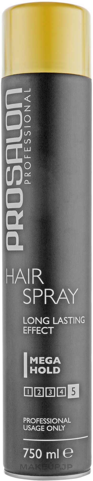 Extra Strong Hold Hair Spray - Prosalon Long Lasting Effect Hair Spray — photo 750 ml