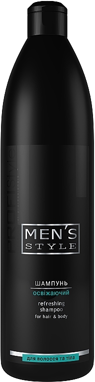 Refreshing Shampoo for Men - Profi Style Refreshing Shampoo For Men — photo N2