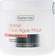 Fragrances, Perfumes, Cosmetics Vitamin Face Algae Mask - Bielenda Professional Program Face Vitamin Face Algae Mask