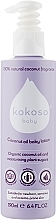 Fragrances, Perfumes, Cosmetics Moisturizing Baby Lotion with Delicate Scent - Kokoso Baby Skincare Natural Coconut Fragrance