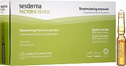 Fragrances, Perfumes, Cosmetics Face Ampoule - SesDerma Laboratories Factor G Renew Biostimulating Ampoules