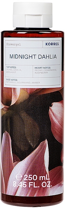 Korres Midnight Dahlia - Shower Gel — photo N1