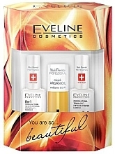 Fragrances, Perfumes, Cosmetics Set - Eveline Cosmetics (dry/12ml + oil/5ml + nail/12ml)