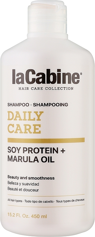 Shampoo for Daily Use - La Cabine Daily Care Shampoo Soy Protein + Marula Oil — photo N1