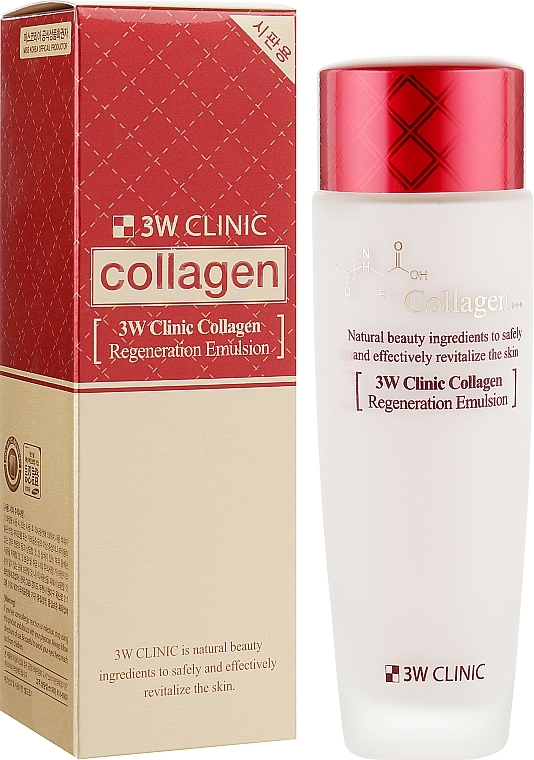 Regenerating Collagen Face Emulsion - 3W Clinic Collagen Regeneration Emulsion — photo N2