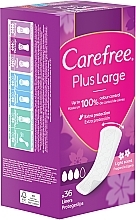 Pantiliners, 36 pcs - Carefree Plus Large Maxi — photo N2