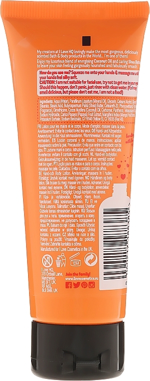 Super Gentle Hand Lotion "Mango and Papaya" - I Love... Mango & Papaya Super Soft Hand Lotion — photo N9