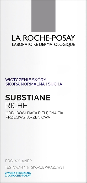 Replenishing Anti-Age Cream for Normal and Dry Skin - La Roche-Posay Substiane Visible Density and Volume Replenishing Care — photo N50