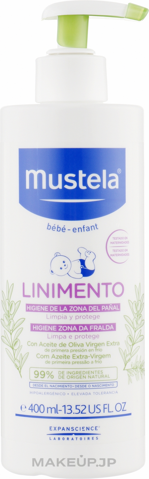 Cleansing Milk - Mustela Bebe Liniment — photo 400 ml