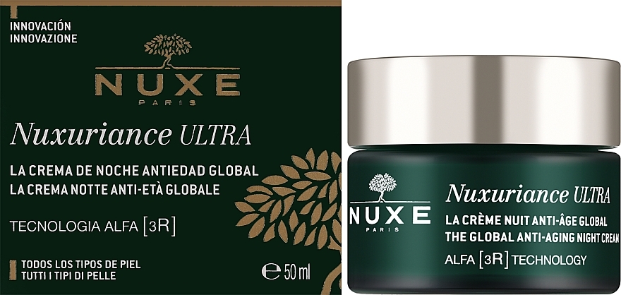 Anti-Aging Night Face Cream - Nuxe Nuxuriance Ultra The Global Anti-Aging Night Cream — photo N2