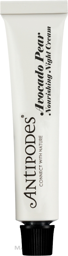 Nourishing Night Face Cream - Antipodes Avocado Pear Nourishing Night Cream (mini) — photo 15 ml