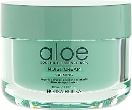 Aloe Vera Face Cream - Holika Holika Aloe Soothing Essence 80% Moist Cream — photo N2