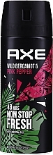 Antiperspirant Spray - Axe Wild Fresh Bergamot & Pink Pepper — photo N2