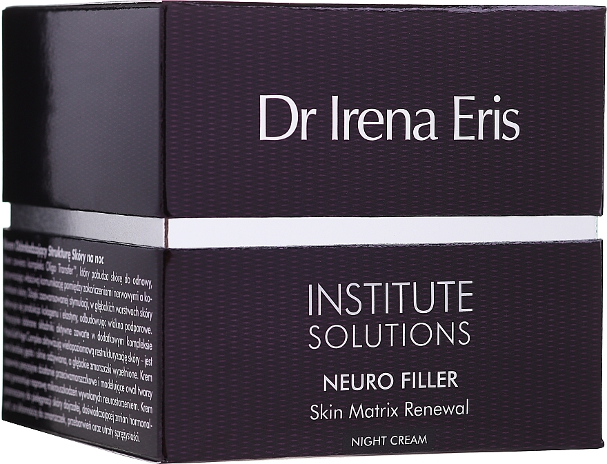 Anti-Wrinkle Night Cream - Dr Irena Eris Institute Solutions Neuro Filler Skin Matrix Renewal Night Cream — photo N1