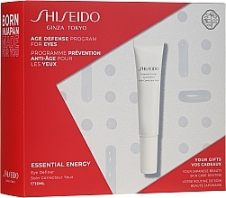 Fragrances, Perfumes, Cosmetics Set - Shiseido Ginza Tokyo Energy Set (eye/cr/15ml + f/conc/10ml + f/cr/5ml)