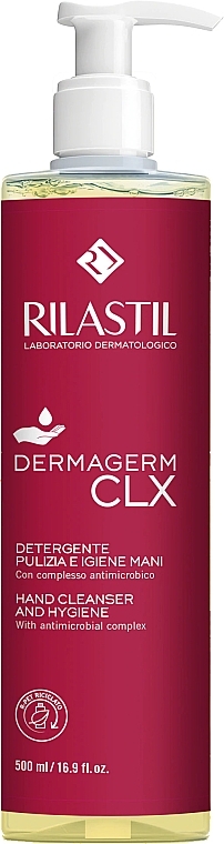 Cooling Hand Gel - Rilastil Dermagerm CLX Hand Cleanser & Hygiene — photo N6