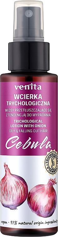 Trichological Conditioner for Oily, Loss-Prone Hair - Venita Conditioner With Onion — photo N1