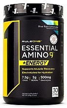 Amino Acid Complex - Rule One Essential Amino 9 + Energy Blue Razz Lemonade — photo N1