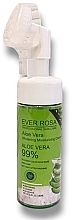 Aloe Vera Cleansing Foam - Ever Rosa Aloe Vera Whitening Moisturizing Cleanser — photo N1