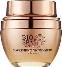 Fragrances, Perfumes, Cosmetics Hyaluronic Acid and Macadamia Anti-Wrinkle Night Cream - Sea of Spa Bio Spa Hyaluronic Acid & Macadamia Oil Night Cream