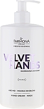 Fragrances, Perfumes, Cosmetics Lily and Lilac Hand Cream-Mask - Farmona Professional Velvet Hands Cream-Mask (sample)