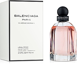 Fragrances, Perfumes, Cosmetics Balenciaga 10 Avenue Georges V L'Eau Rose - Eau de Toilette (tester with cap)