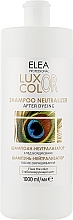 Fragrances, Perfumes, Cosmetics Post-Coloring Neutralizer Shampoo pH 4.5 - Elea Professional Luxor Color Shampoo Neutralizer