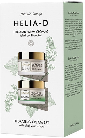Set - Helia-D Botanic Concept Hydrating Cream Set (d/cr/50ml + n/cr/50ml) — photo N1