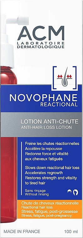 Anti-Hair Loss Lotion - ACM Laboratoires Novophane Reactional Lotion — photo N2