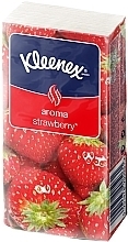 Fragrances, Perfumes, Cosmetics Paper Tissues 'Strawberry', 10 pcs - Kleenex