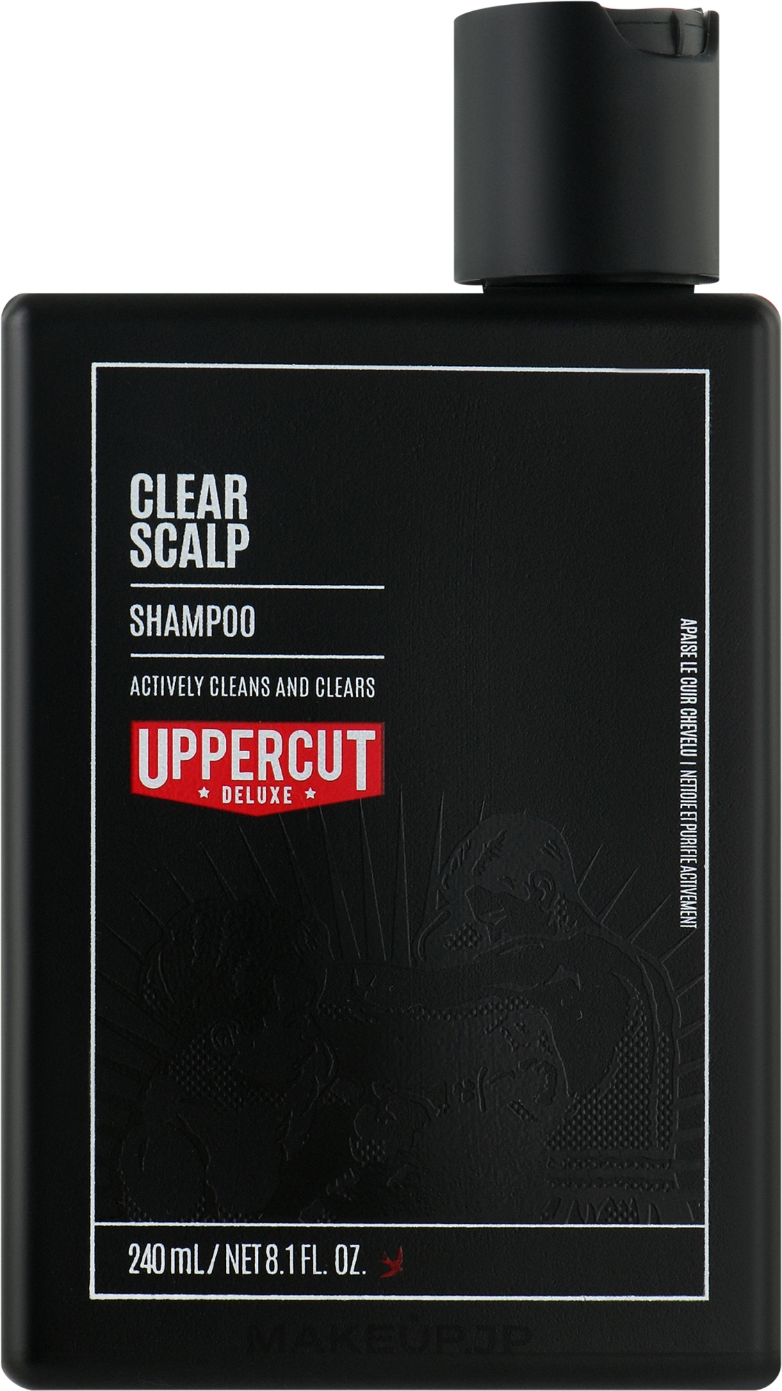 Cleansing Shampoo - Uppercut Clear Scalp Shampoo — photo 240 ml