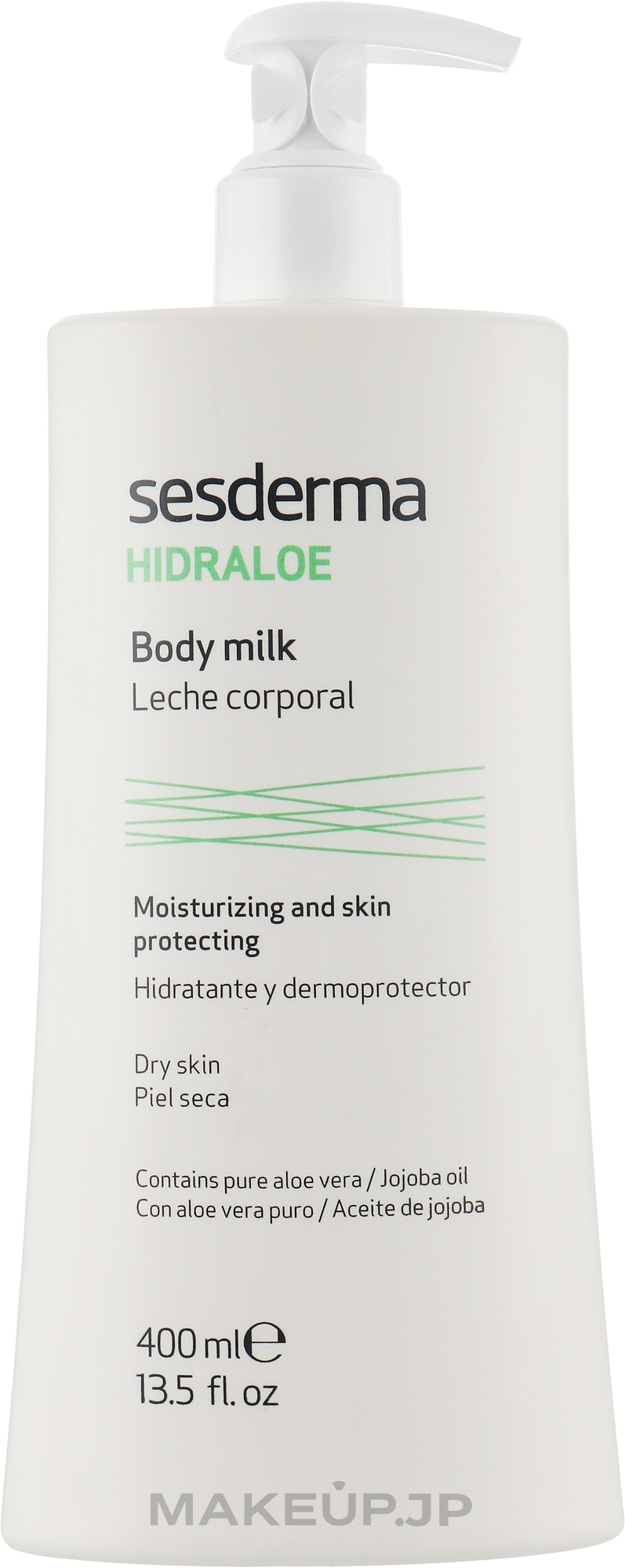 Moisturizing Protect Body Milk - SesDerma Laboratories Hidraloe Body Milk — photo 400 ml