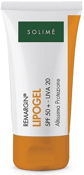 Sunscreen Gel SPF 50 - Solime Remargin Lipogel SPF 50 — photo N1