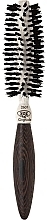 Fragrances, Perfumes, Cosmetics Brush with Wooden Hornbeam Handle and Wenge with Boar Bristles d37mm - 3ME Maestri Advance Brush