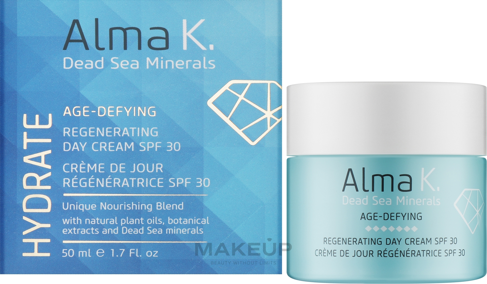 Regenerating Day Face Cream - Alma K. Age-Defying Regenerating Day Cream SPF30 — photo 50 ml