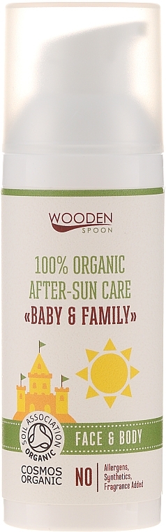 After Sun Oil - Wooden Spoon 100% Organic After-Sun Care — photo N1