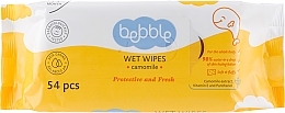 Fragrances, Perfumes, Cosmetics Wet Wipes with Chamomile Extract, 54pcs - Bebble Wet Wipes Camomile