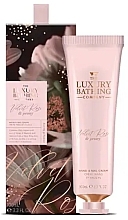 Hand & Nail Cream in a Gift Box - Grace Cole The Luxury Bathing Velvet Rose And Peony Hand And Nail Cream — photo N1