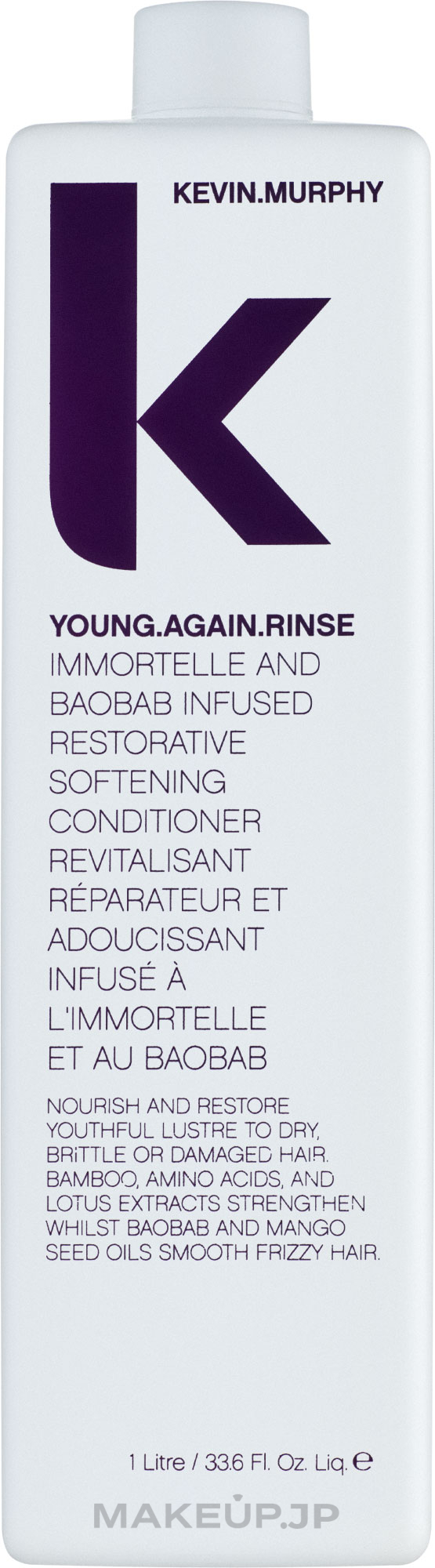 Strengthening Anti-Aging Conditioner - Kevin.Murphy Young.Again Rinse — photo 1000 ml