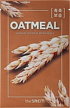 Oatmeal Face Mask - The Saem Natural Oatmeal Mask Sheet — photo N1