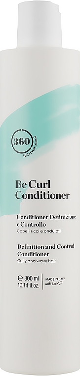 Disciplining Conditioner for Curly & Wavy Hair - 360 Be Curl Conditioner — photo N1