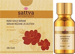 Face Serum - Sattva Ayurveda Rose Gold Serum — photo N2