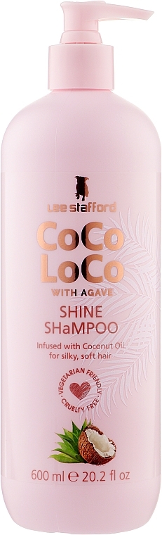 Moisturizing Shampoo - Lee Stafford CoCo LoCo Shine Shampoo With Agave — photo N5