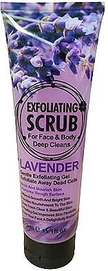 Lavender Face & Body Scrub - Wokali Exfoliating Scrub Lavender — photo N1